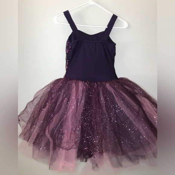 Girls Glitter/Shimmer Ballet Dance Costume - Picture 2 of 6